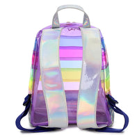 Clear Rainbow Backpack