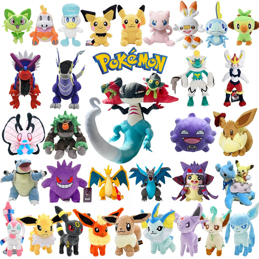 70 Styles Of Cute Pokemon Plush Toys, Kawaii Stuff Dolls and Animals, Gift for Kids