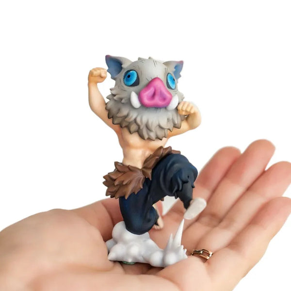Hashibira Inosuke Anime Figure Demon Slayer Action Figurines Zenitsu PVC Model Collectible Gift