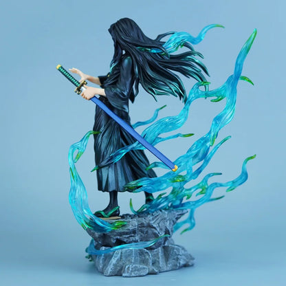 Tokito Muichiro Anime Figure, Demon Slayer Action Figurines PVC Statue Collectible 27 CM