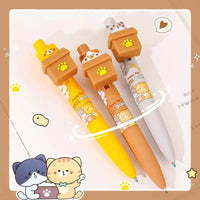 Kawaii Peek-a-Boo Cat Pens