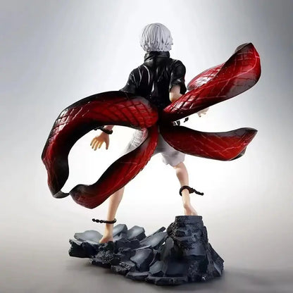 Kaneki Ken Anime Figure, One-Eyed Eyepatch Black Reaper Tokyo Ghoul Figurines