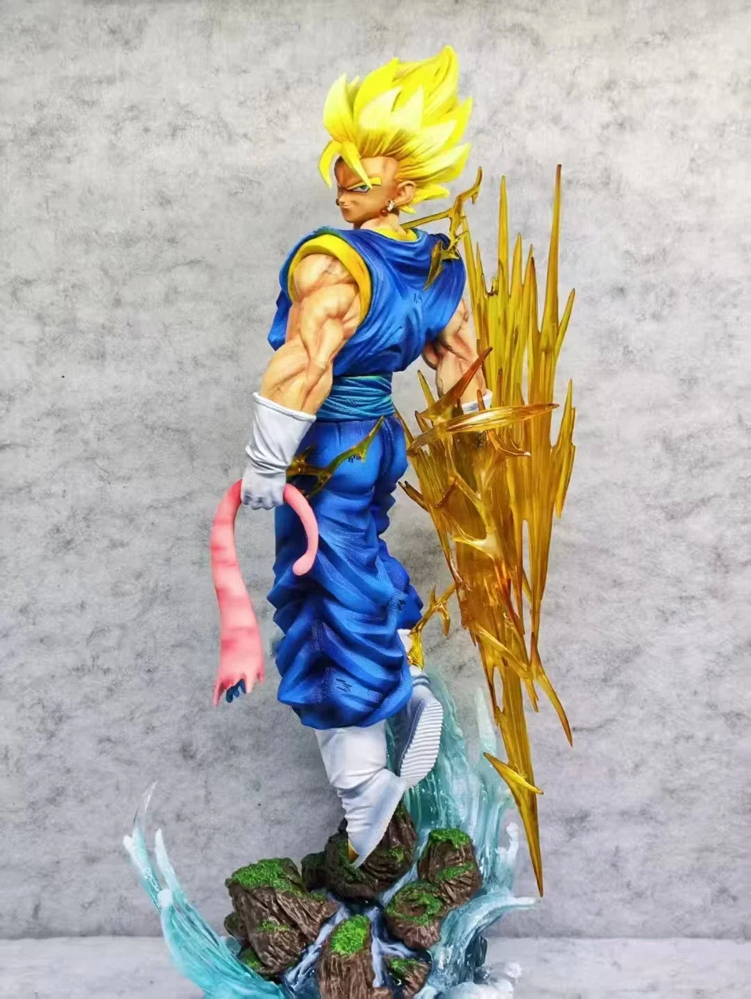 Super Saiyan Blue Vegito LED Anime Figure, Dragon Ball Z Anime Figures 3 or 4 heads PVC Statue