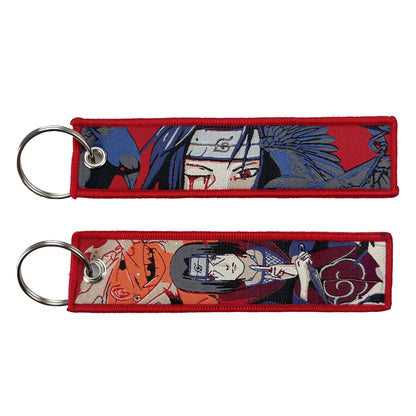 Naruto Shippuden Keychains Anime Key Chain Car Accessories