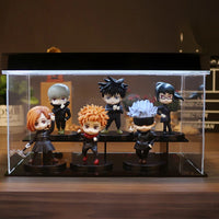 Gojo Satoru Yuji Itadori Megumi Fushiguro Anime Figures, Jujutsu Kaisen 6Pcs Set Figurines