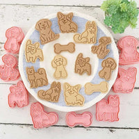 Kawaii Cookie Cutters 3D 8 Pcs CLOUDANIMESTUDIO
