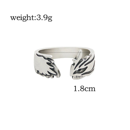 Anime Bleach Cosplay Ring Kurosaki Ichigo Metal Adjustable Unisex Rings Jewelry Accessories