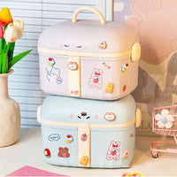 Pastel Hair Accessory Organizer Boxes CLOUDANIMESTUDIO