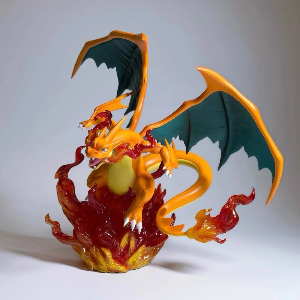 Charizard Anime Figurine, Pokemon Action Figures PVC Statue Collectible 20 CM