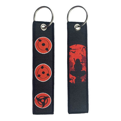 Naruto Shippuden Keychains Anime Key Chain Car Accessories