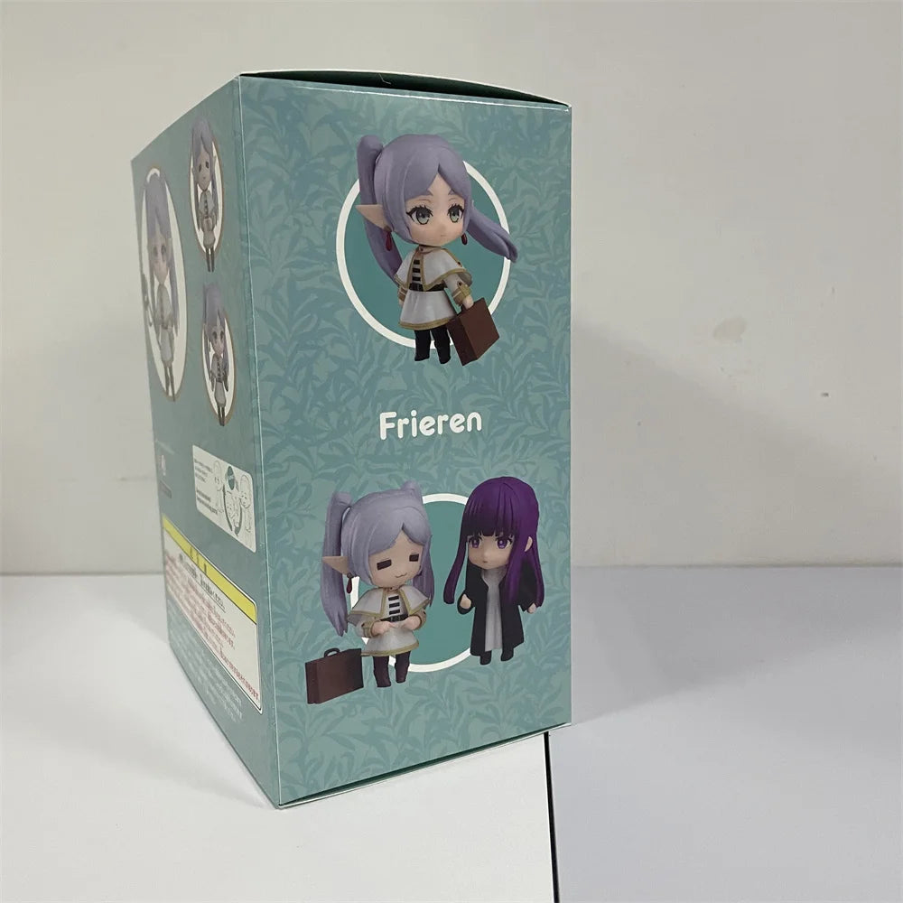 Kawaii Chibi Anime Figure Frieren: Beyond Journey's End Frieren Action Figures Cute Toys for Collector 10 CM