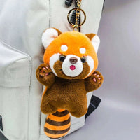 Red Panda Plushie Pendant Keychain CLOUDANIMESTUDIO