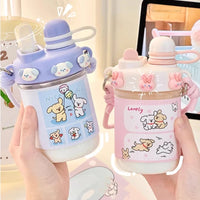 Kawaii Animal Cuties Water Bottle