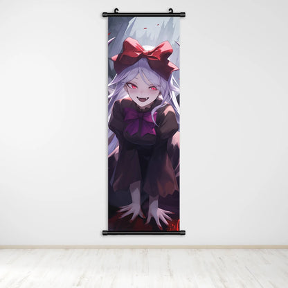 Overlord Anime Canvas Wall Art, Hanging Scrolls Digital Painting Print Posters