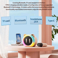 Cute Cat Mini Karaoke Speaker CLOUDANIMESTUDIO