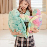 Kawaii Pastel Plush Turtle CLOUDANIMESTUDIO
