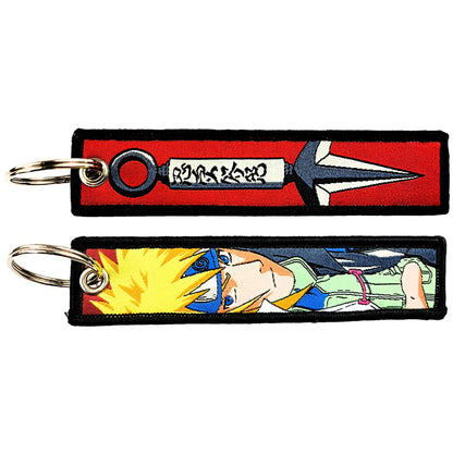 Naruto Shippuden Keychains Anime Key Chain Car Accessories