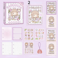 Kawaii Girl Summer Seaside Notebooks