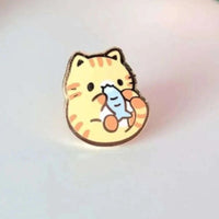 Cute Tiny Cat Enamel Pins CLOUDANIMESTUDIO