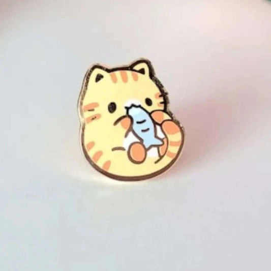 Cute Tiny Cat Enamel Pins CLOUDANIMESTUDIO