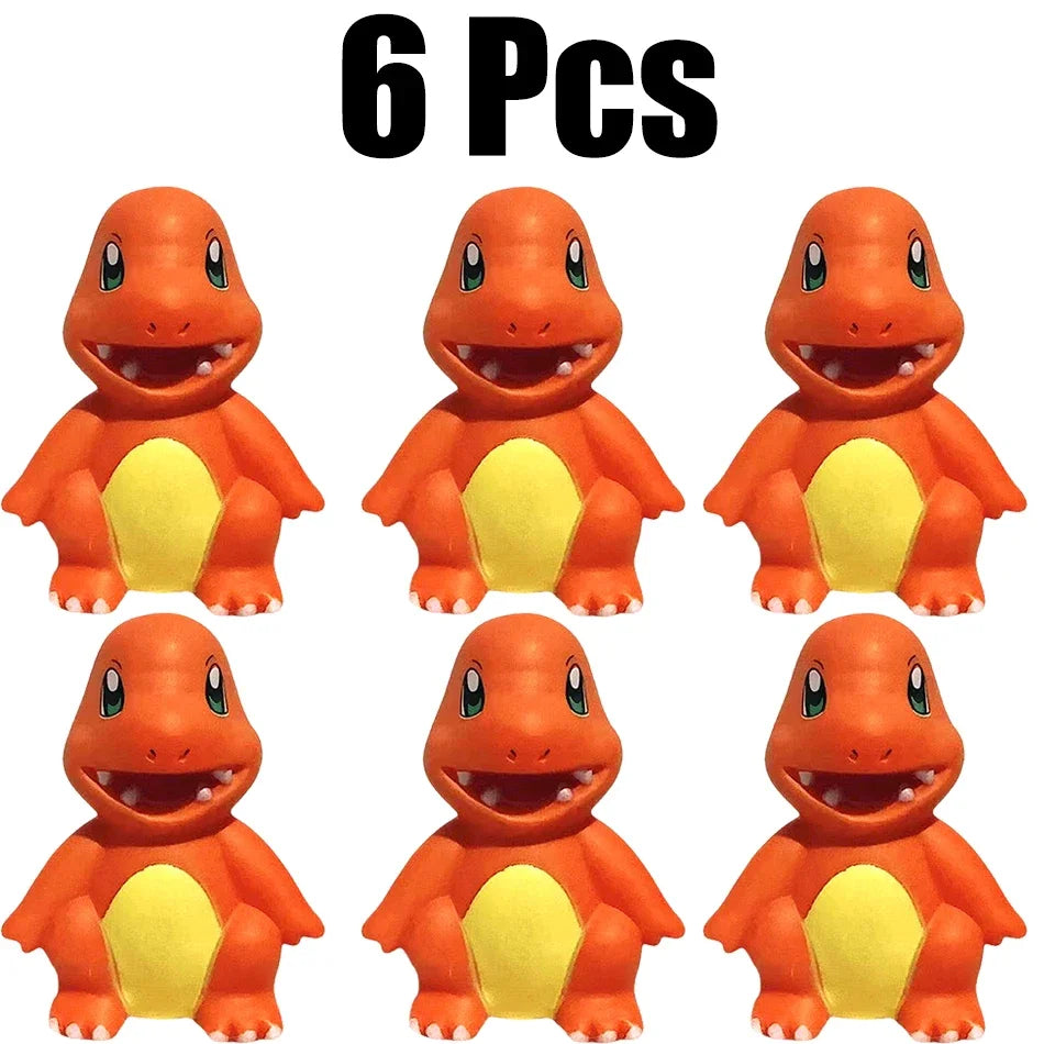 Pokemon Night Light Glowing Anime Figures, Gengar Squirtle Charmander Psyduck Bedside Led Lamp 12 CM