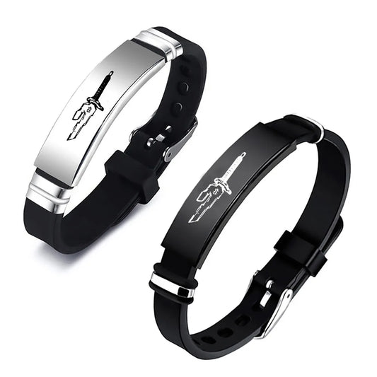 Anime Stainless Steel Bracelet Jujutsu Kaisen Fushiguro Toji Inverted Spear of Heaven Cosplay