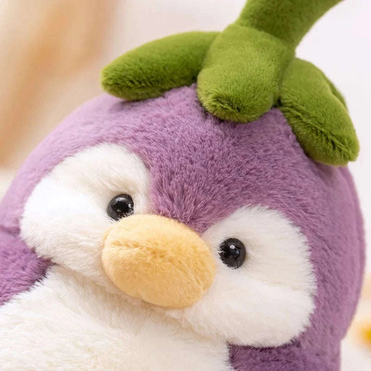 Cute Penguin Eggplant Plushies CLOUDANIMESTUDIO