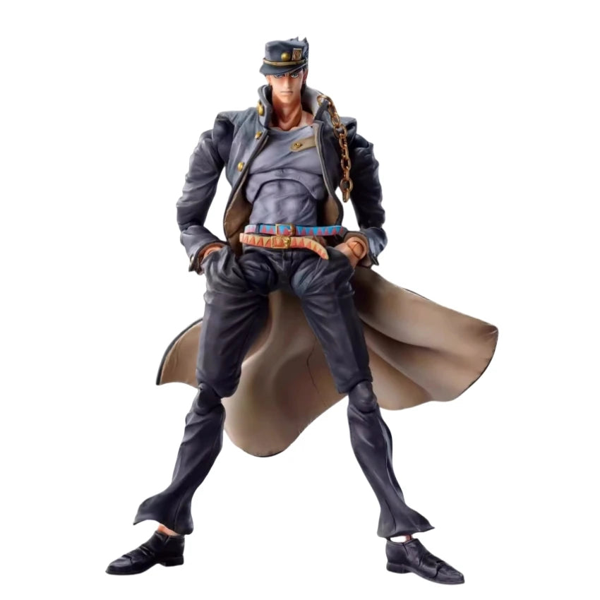 20 Styles of JoJo's Bizarre Adventure Anime Figurines, Kujo Jotaro Dio Brando Diavolo Action Figures PVC Statue 17 CM