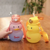 Cute Ducky Water Bottle CLOUDANIMESTUDIO