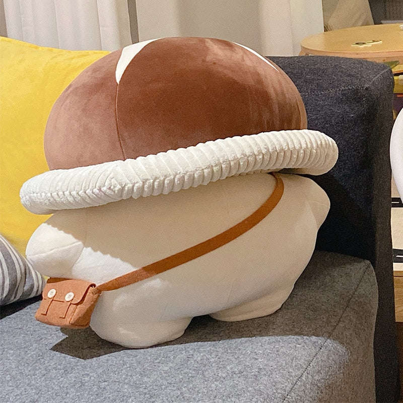 Shiitake Mushroom Messenger Plushie CLOUDANIMESTUDIO