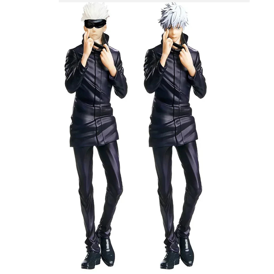 Satoru Gojo Anime Figure, Jujutsu Kaisen Two Different Variants Action Figurines PVC 16 CM
