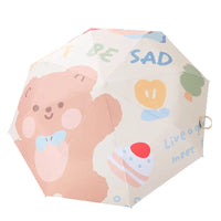 Cute Bow Tie Bear Umbrellas