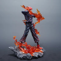 Ryomen Sukuna Anime Figure, Jujutsu Kaisen Kamino Divine Flame Arrow Action Figurines Statue 30 CM