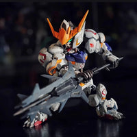 MGSD Barbatos Anime Gundam Model Kit – SD Assembly Figure w/ Weapon & Display Stand