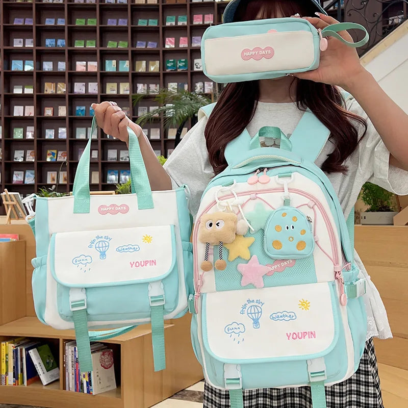 Happy Days 3 Piece Backpack Set