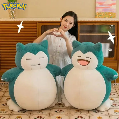 30/45/60CM Big Size Pokémon Cute Snorlax Plush Toy, Cuddling Sleeping Doll