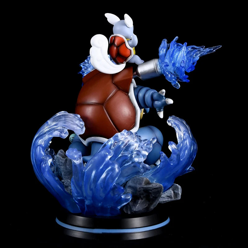 Pokemon Evolution LED Anime Figures, PVC Statue Model Toy Collections 20-35cm