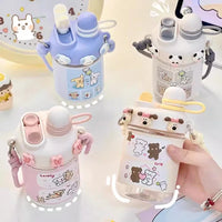 Kawaii Animal Cuties Water Bottle