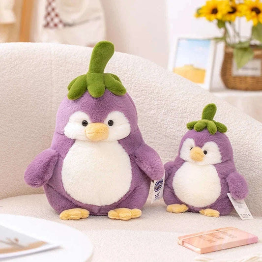 Cute Penguin Eggplant Plushies CLOUDANIMESTUDIO
