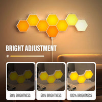 RGB Bluetooth LED Hexagon Lights CLOUDANIMESTUDIO