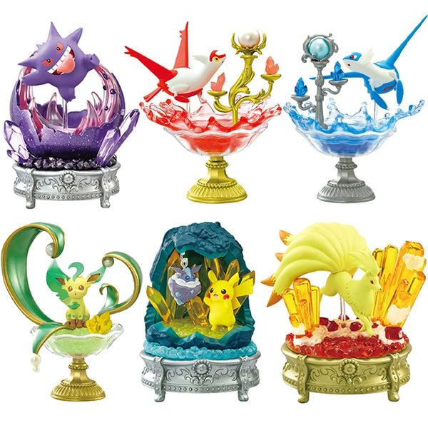 Pikachu Anime Figure Pokemon Action Figurines Gem Collection PVC Model Toy Gift