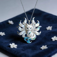 Kawaii Kitsune Detailed Necklace
