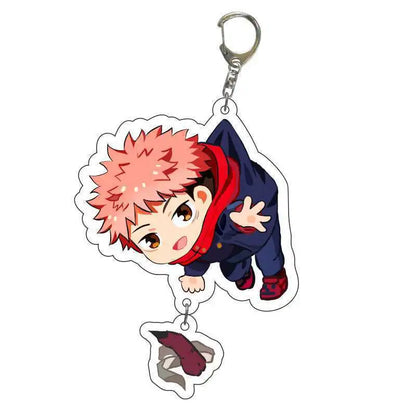 Jujutsu Kaisen Acrylic Keychain Gojo Itadori Megumi Sukuna Anime Key Chains Accessories Gift