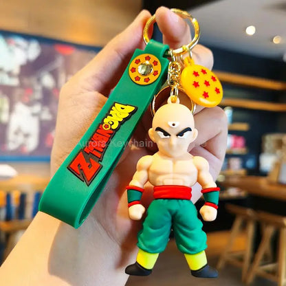 Dragon Ball Z Key Chains Anime Series Car Pendant Keyring Kids Accessories Gifts