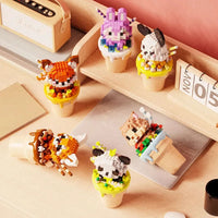 Kawaii Ice Cream Animals Building Blocks CLOUDANIMESTUDIO