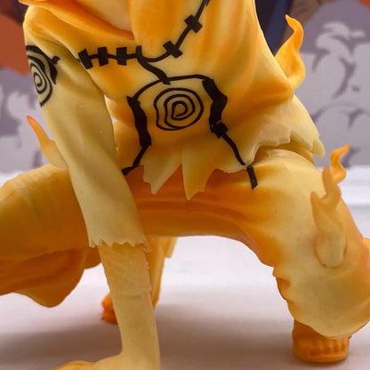 NARUTO UZUMAKI Tailed Beast Mode Sitting Form, Naruto Shippuden Figures Action Figures 10cm