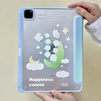 Flower Moon Bunny iPad Case