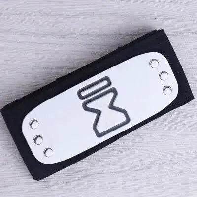 Naruto Ninja Headband Konoha Rogue Akatsuki Forehead Protector Cosplay Anime