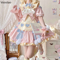 Sweet Lolita Bunny Party Dress CLOUDANIMESTUDIO