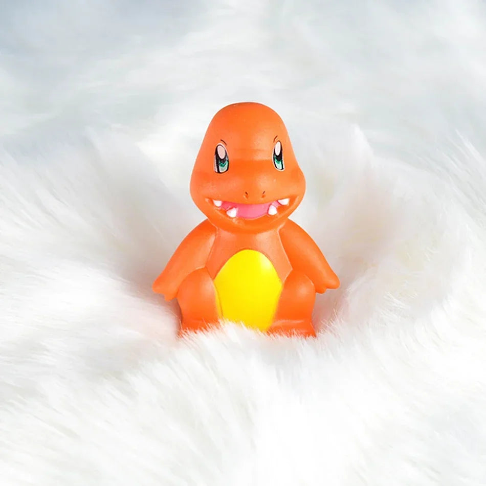 Pokemon Night Light Glowing Anime Figures, Gengar Squirtle Charmander Psyduck Bedside Led Lamp 12 CM